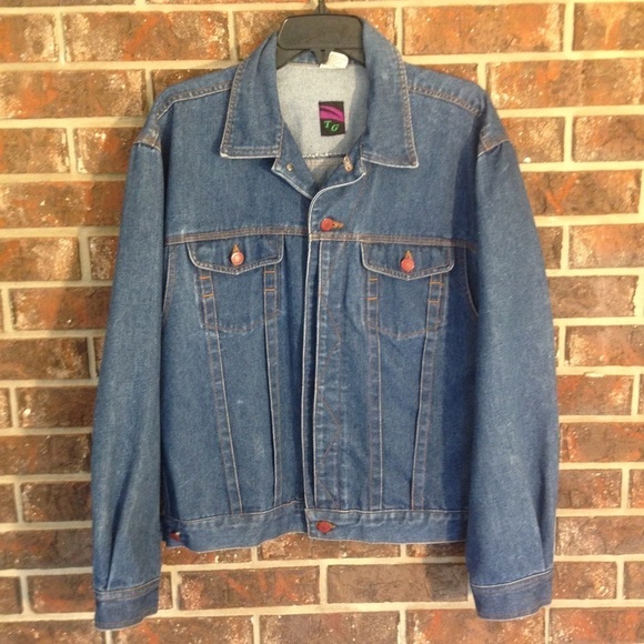 VINTAGE Tomorrow's Generation Denim Jacket Size XL - Picture 4 of 7